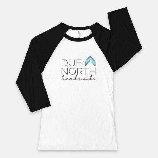 Due North Logo Baseball Tee