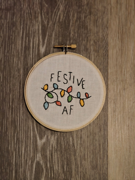 Sassy embroidery