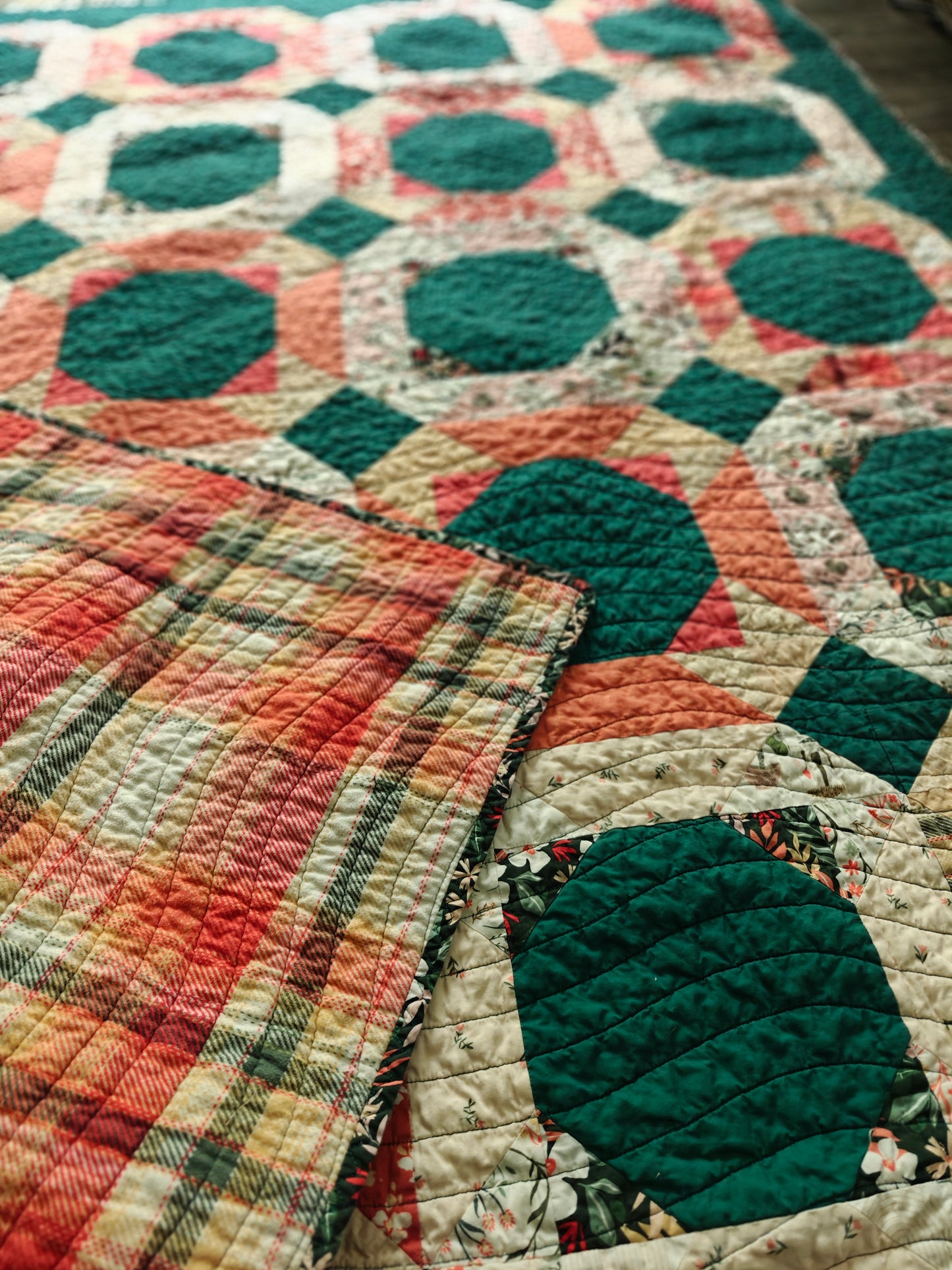 Enigma Throw Size quilt