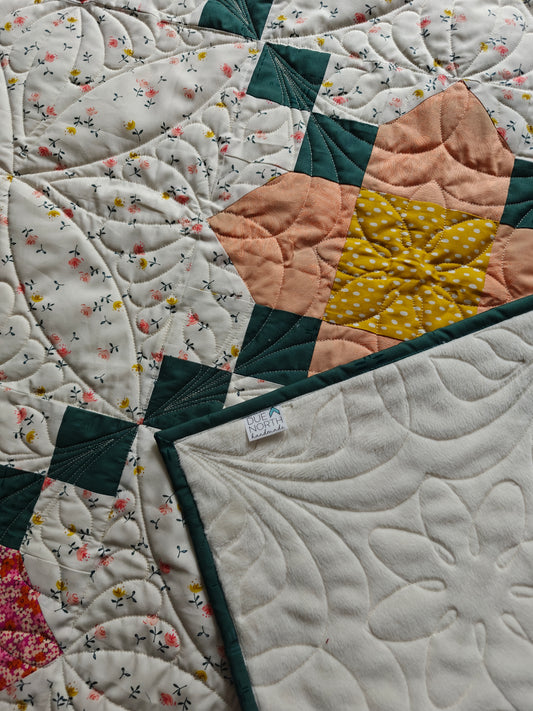 Posy Chain baby quilt