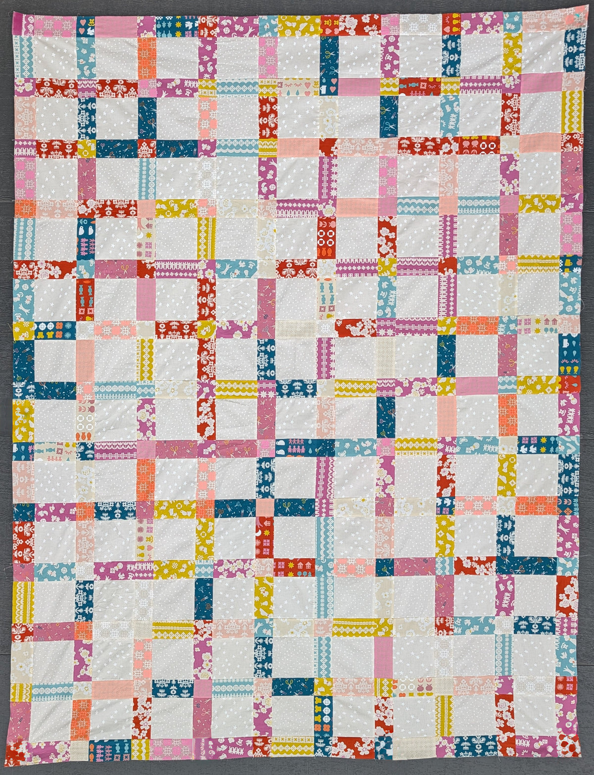 Inverse Squares Quilt Pattern
