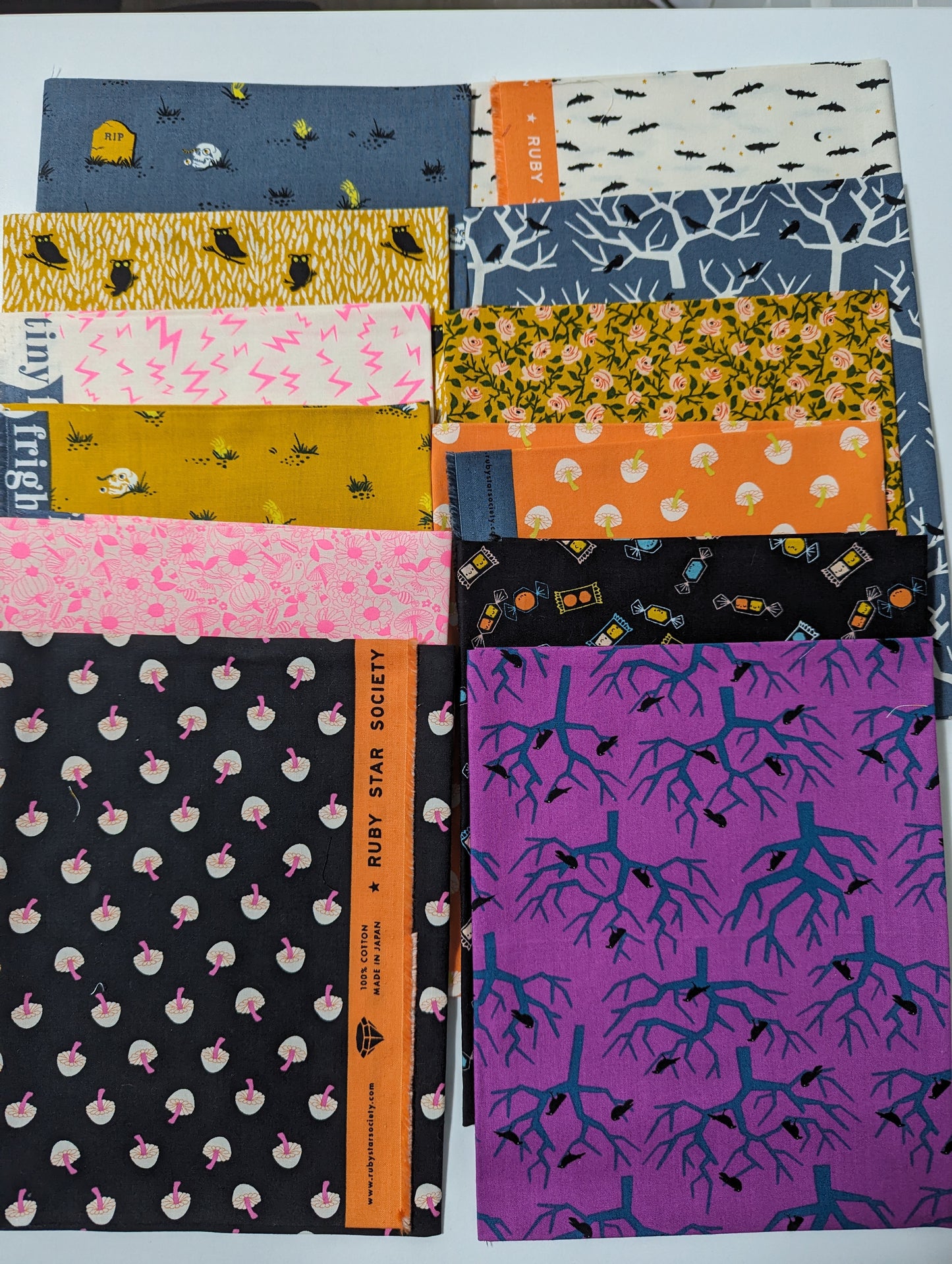Ruby Star Society Tiny Frights fat quarters - 12