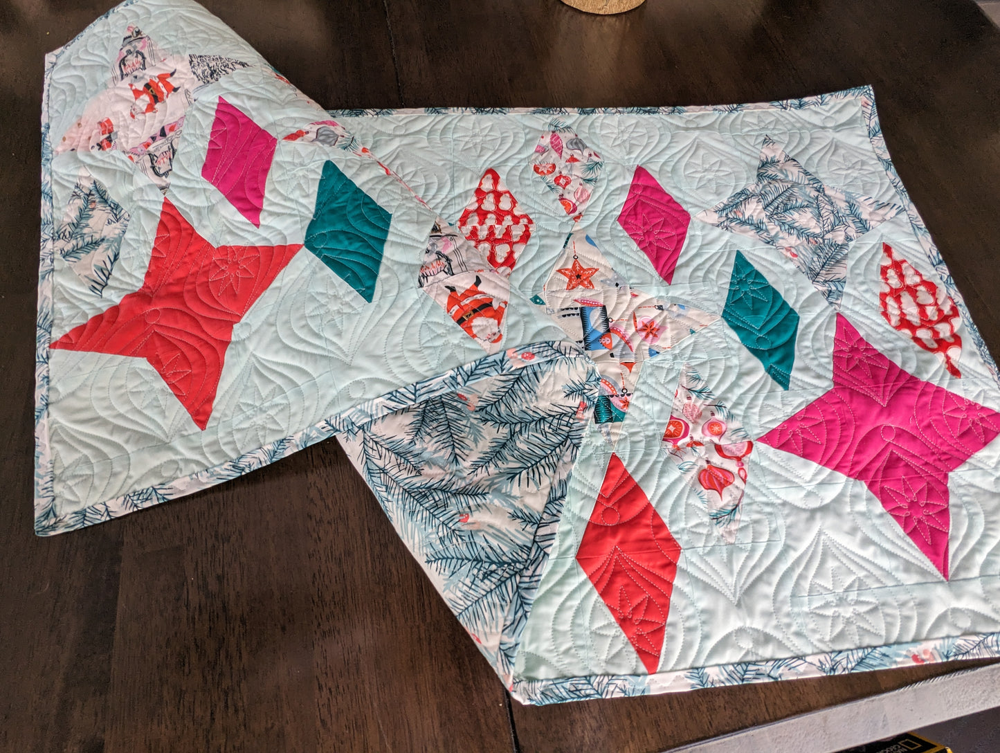Vintage Inspired Quilted Table Runner