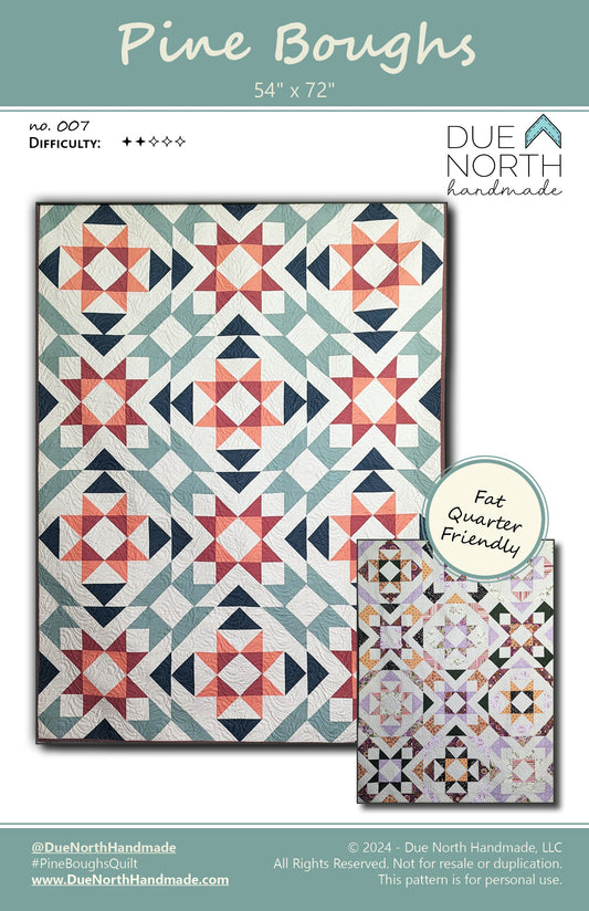 Pine Boughs Quilt Pattern