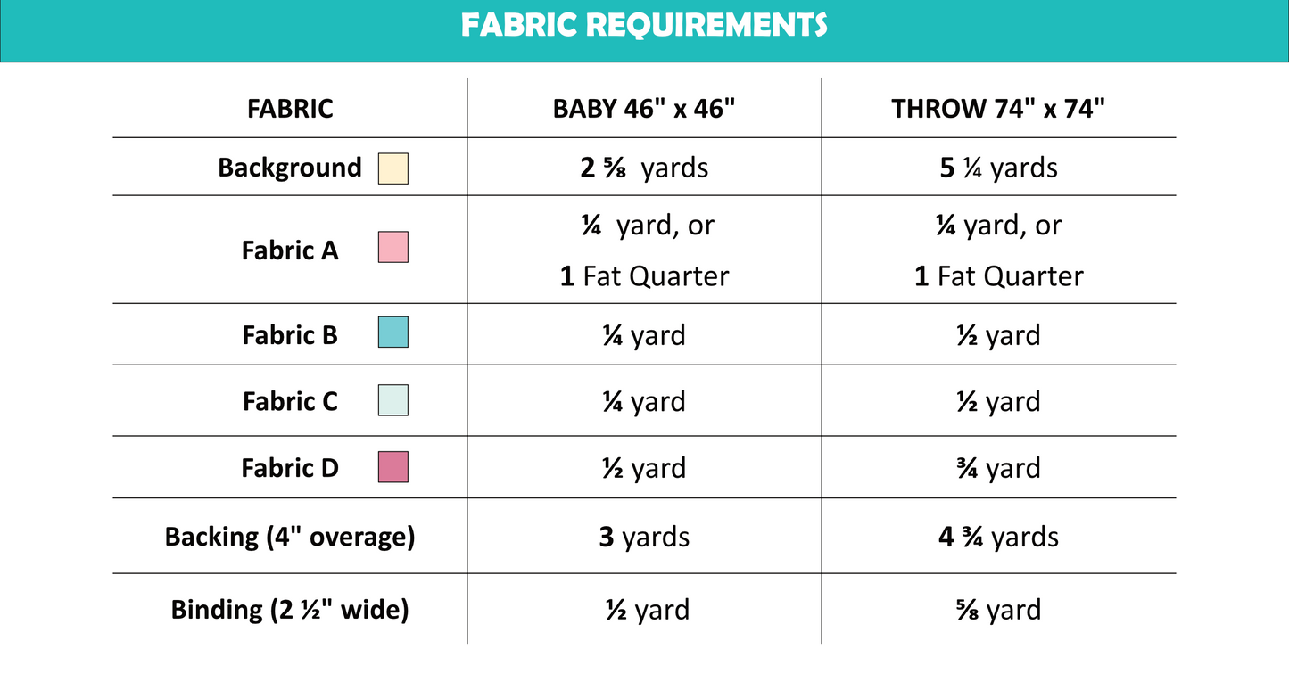 Robina Quilt Pattern - Physical Booklet