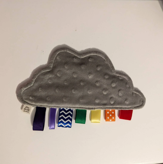 Rainbow Crinkly baby toy