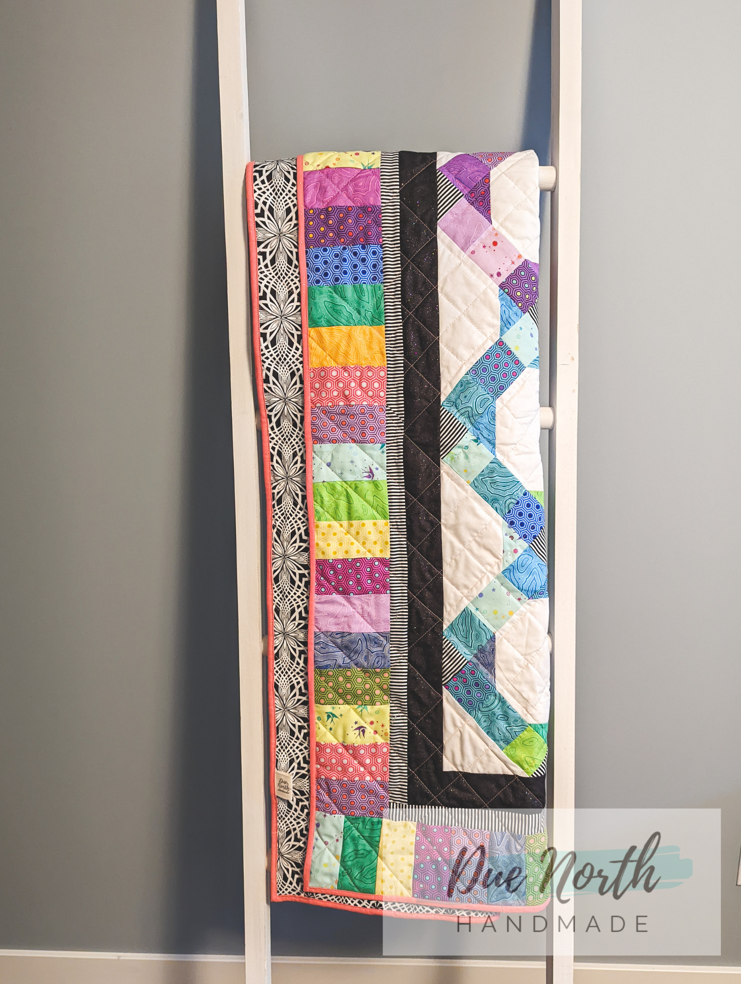 Rainbow Quilt for Snowball
