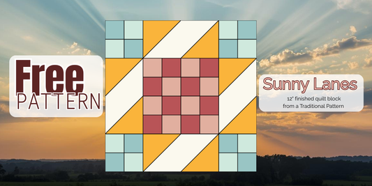 Sunny Lanes Quilt Block