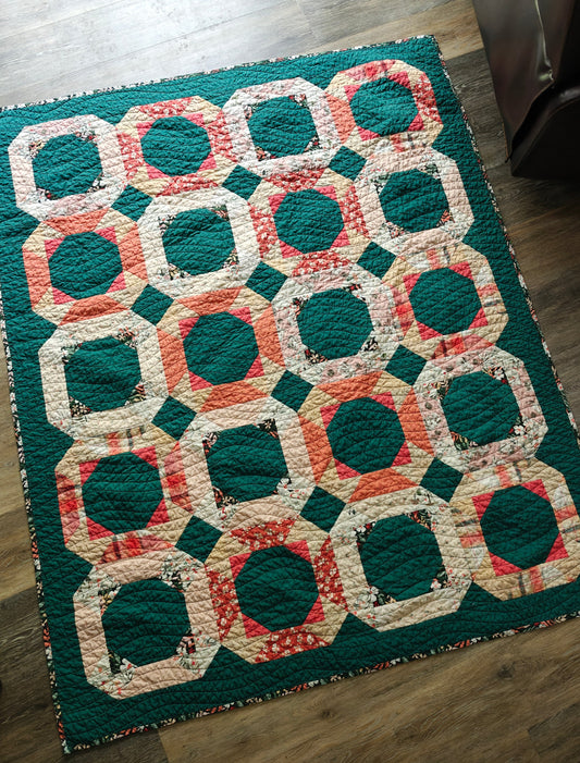 Enigma Throw Size quilt