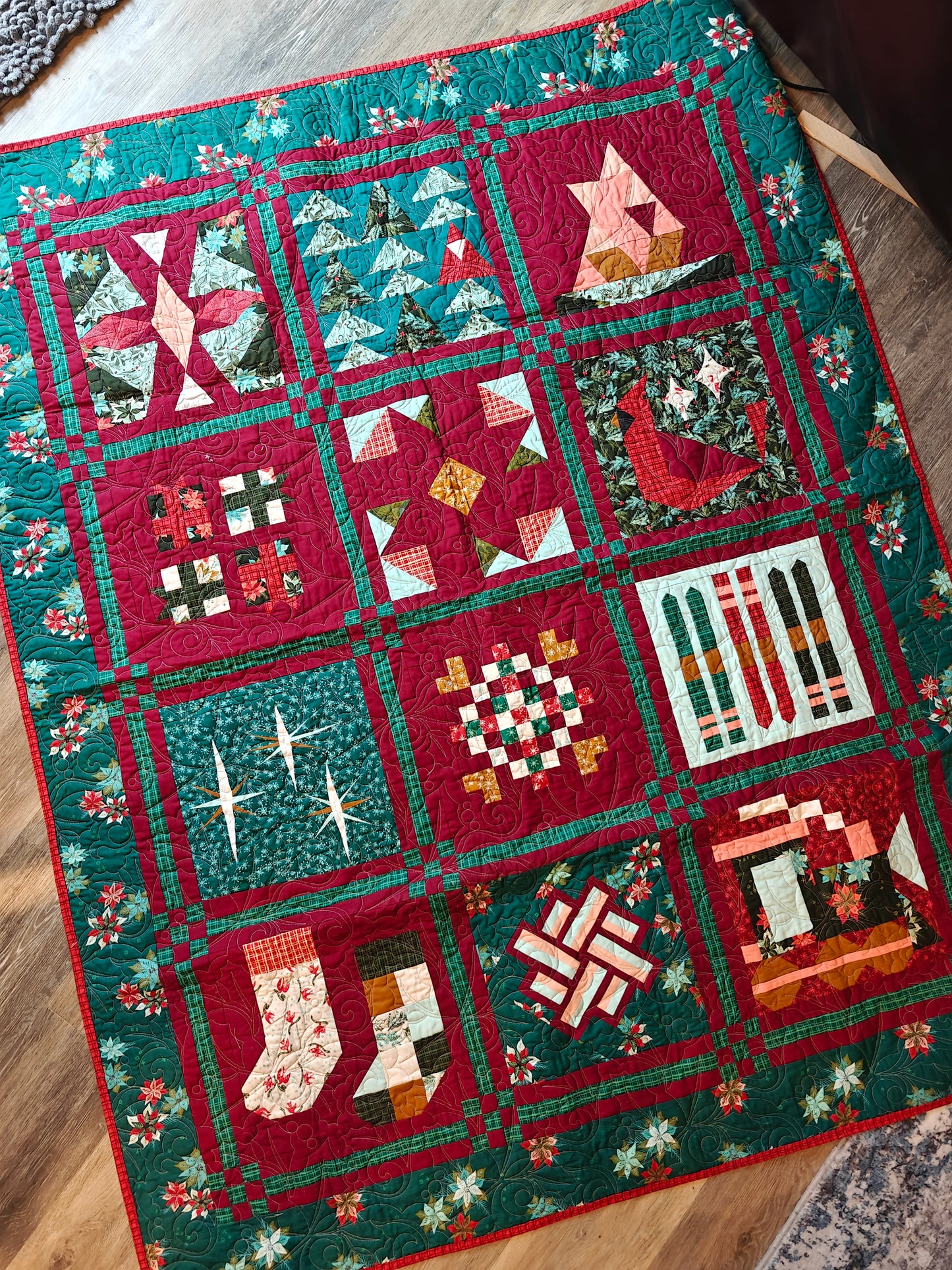 Twelve days of Quiltmas quilt