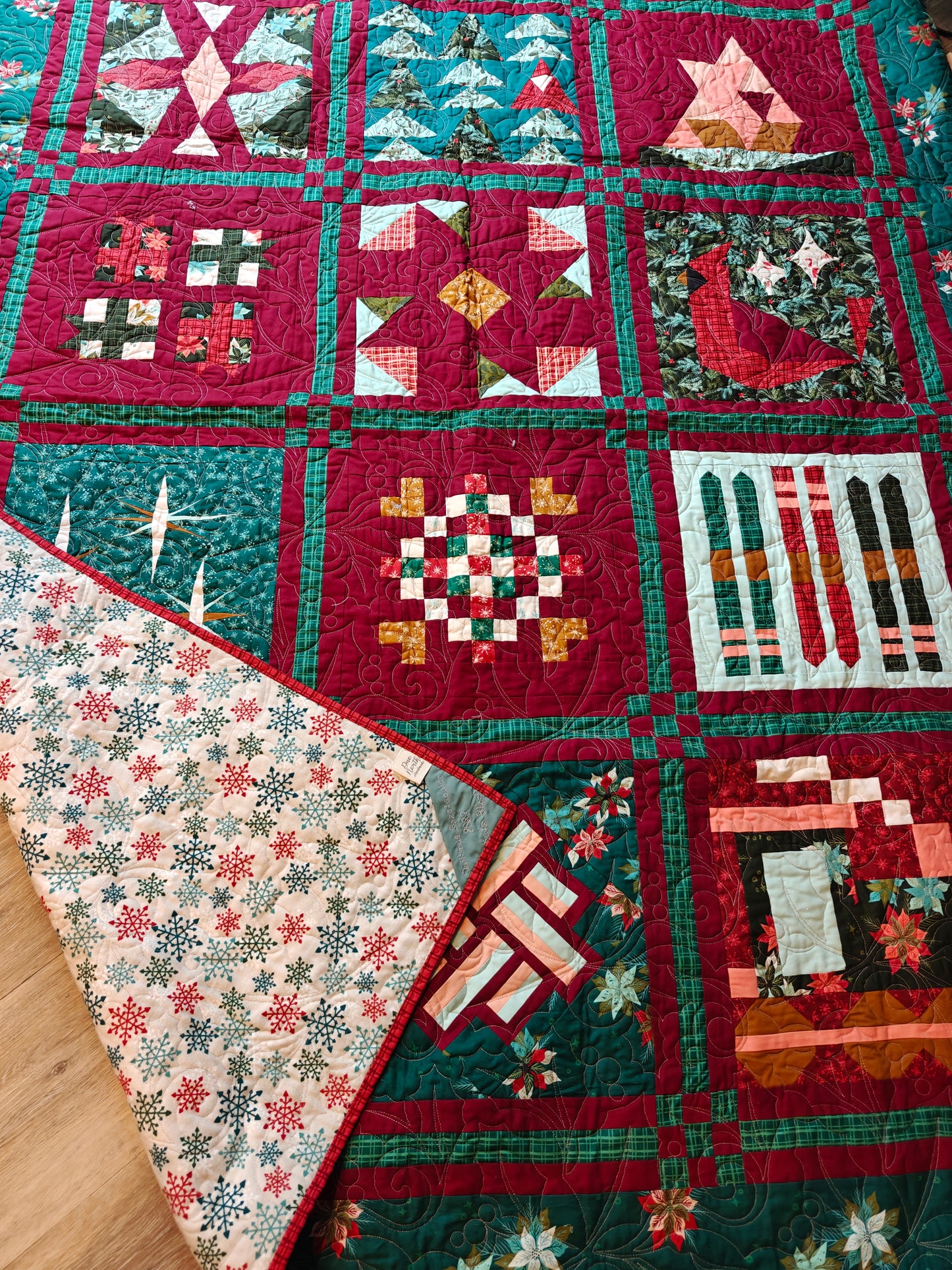 Twelve days of Quiltmas quilt