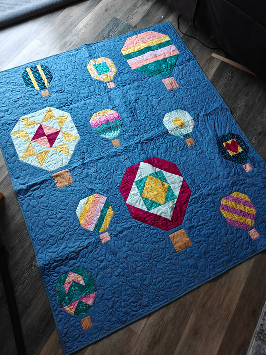 Fiesta in the sky quilt