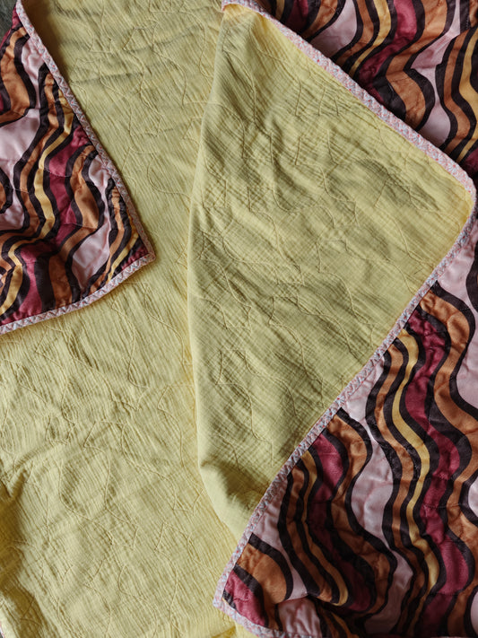 Whole cloth quilt