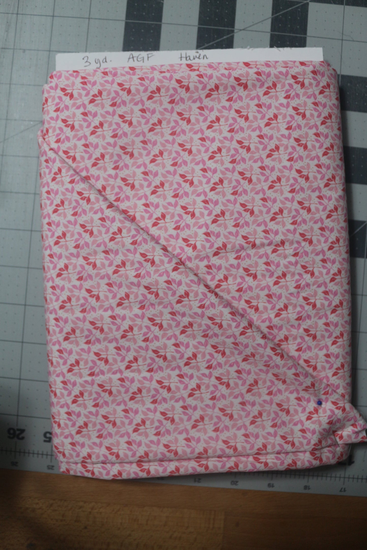 AGF Haven Pink Floral - 3 yard