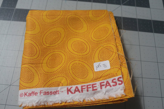 Half yard Kaffe Fasset Yellow