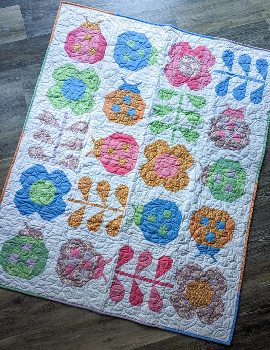 Hello Spring! Lap size quilt