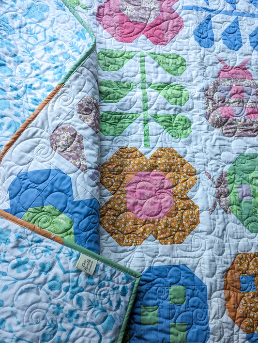 Hello Spring! Lap size quilt