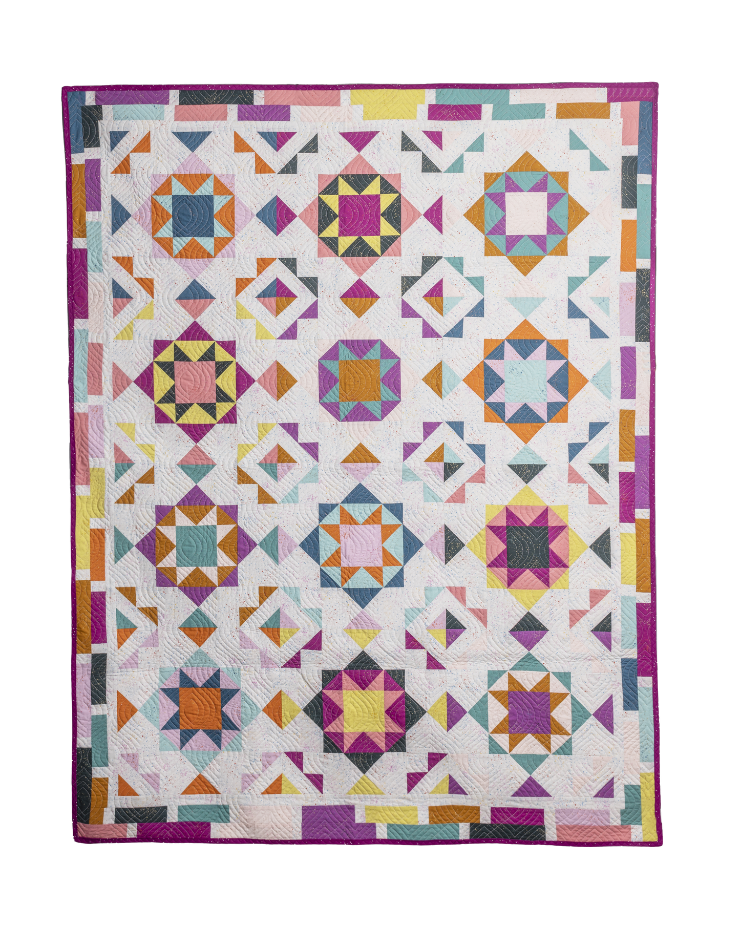 Fallen Stars Quilt Pattern - Physical Copy