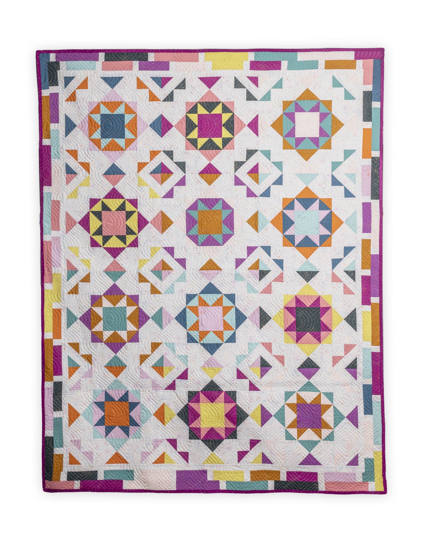 Fallen Stars Quilt Pattern - Physical Copy