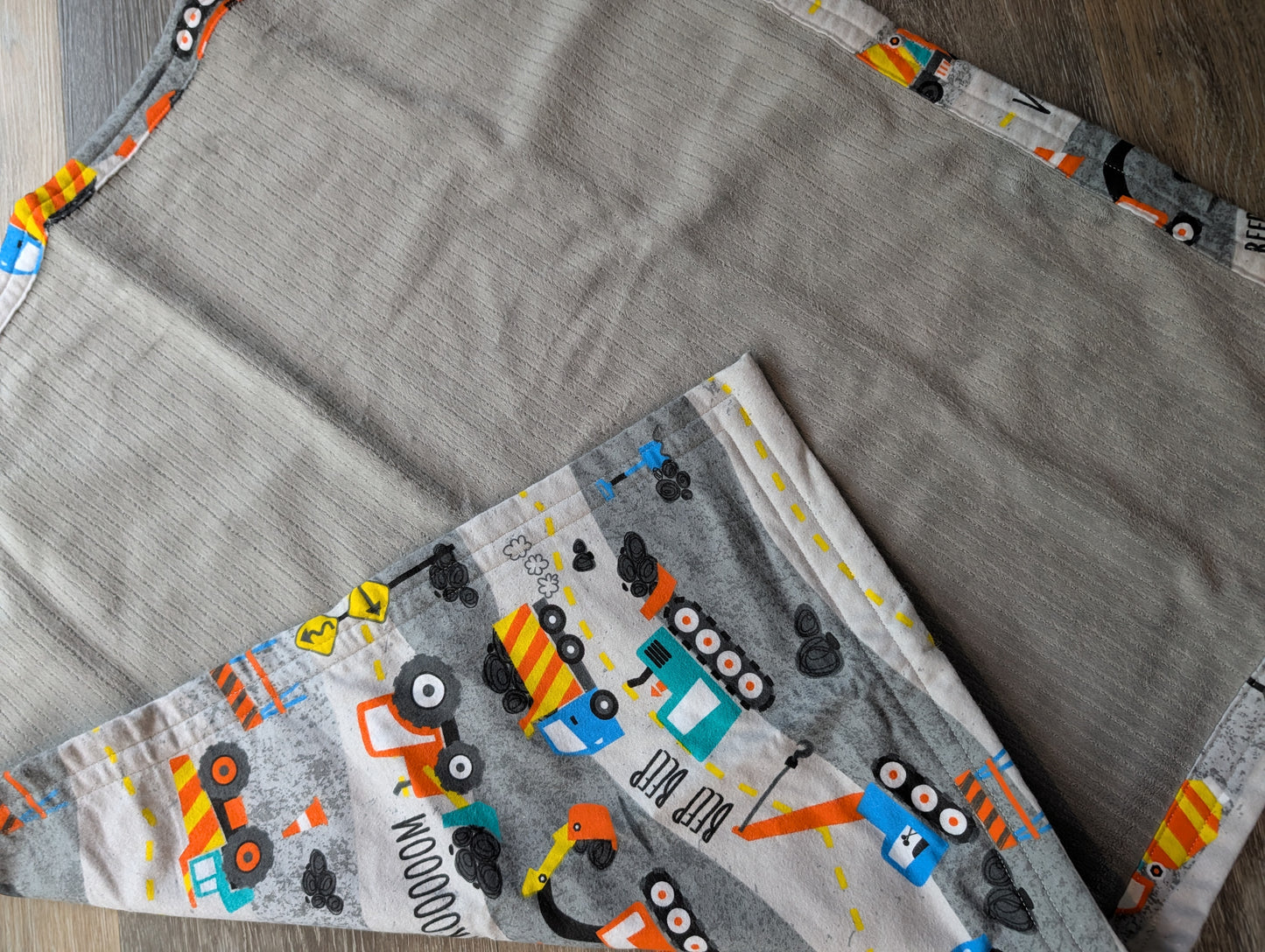 Luxe soft receiving blanket