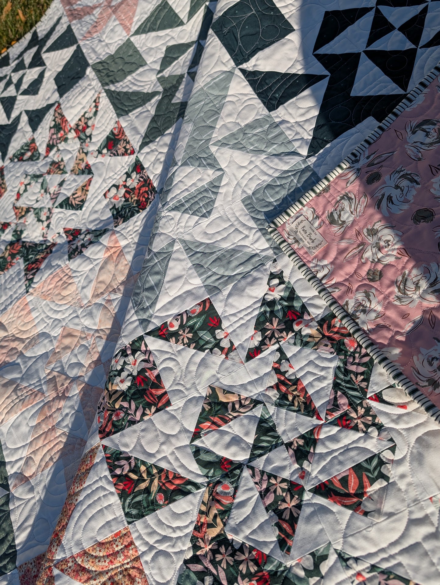 Wildflower Falls quilt