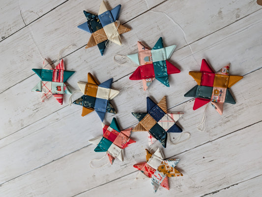 Scandinavian Folded Star Ornament