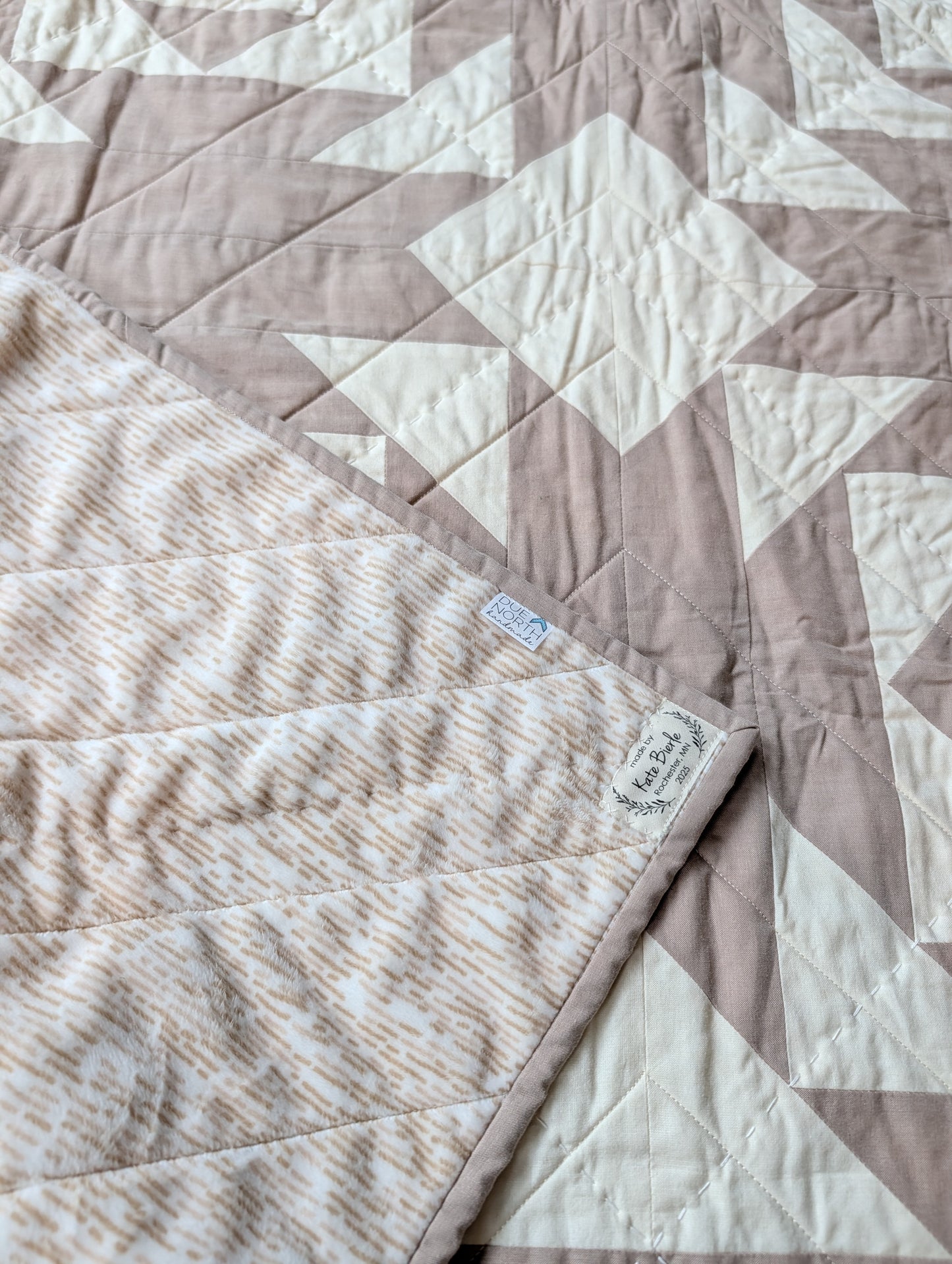 Loony baby quilt