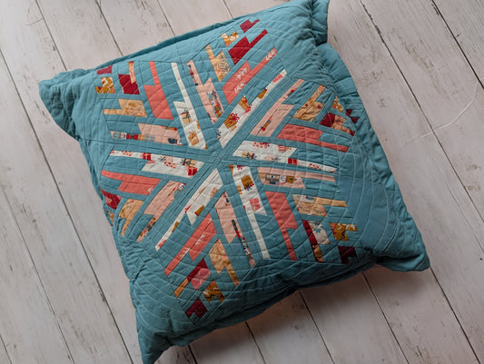 Snow flippin way throw pillow