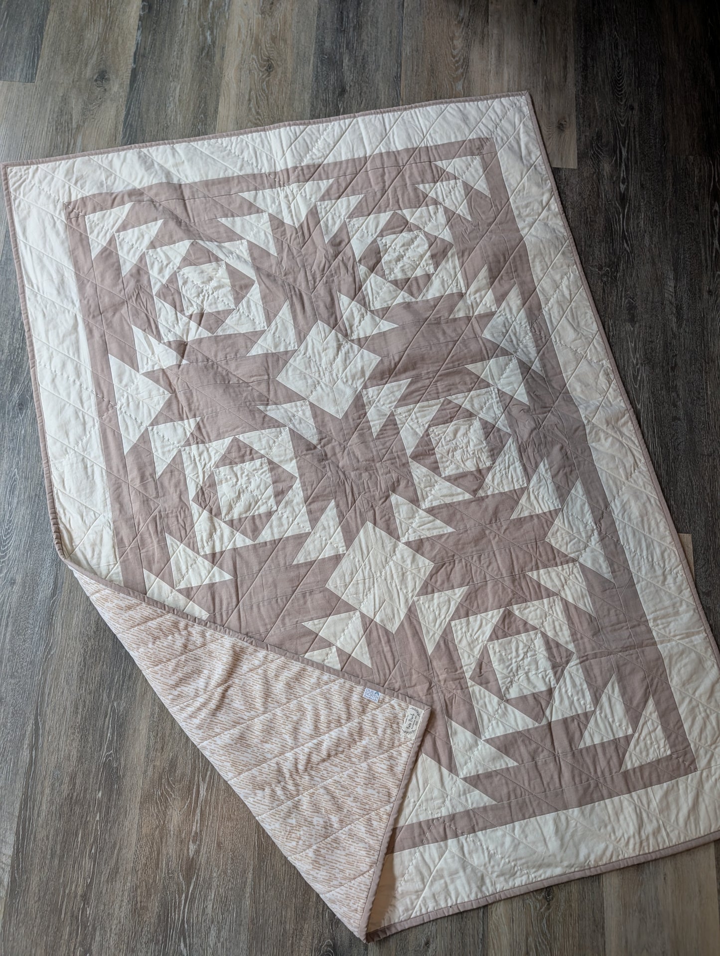 Loony baby quilt