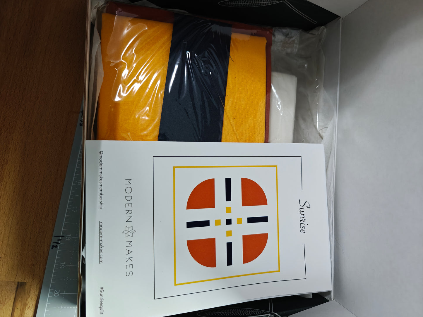 Modern Makes Project box - sunset