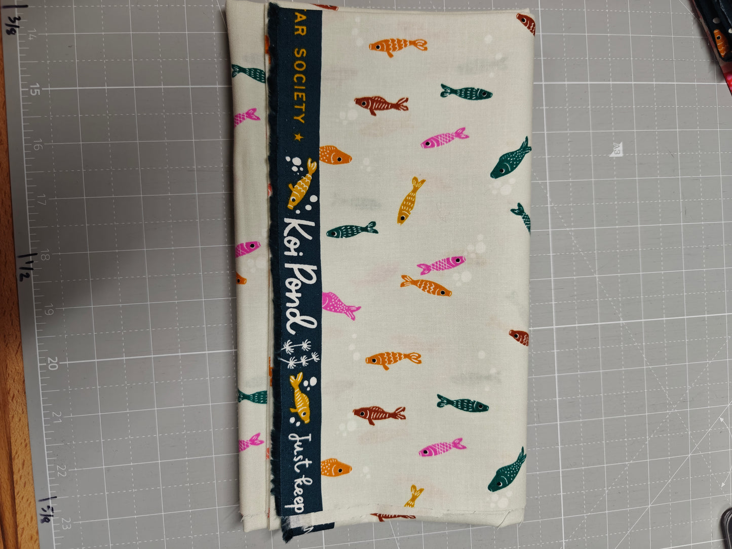 Koi pond - tan - 1 yard