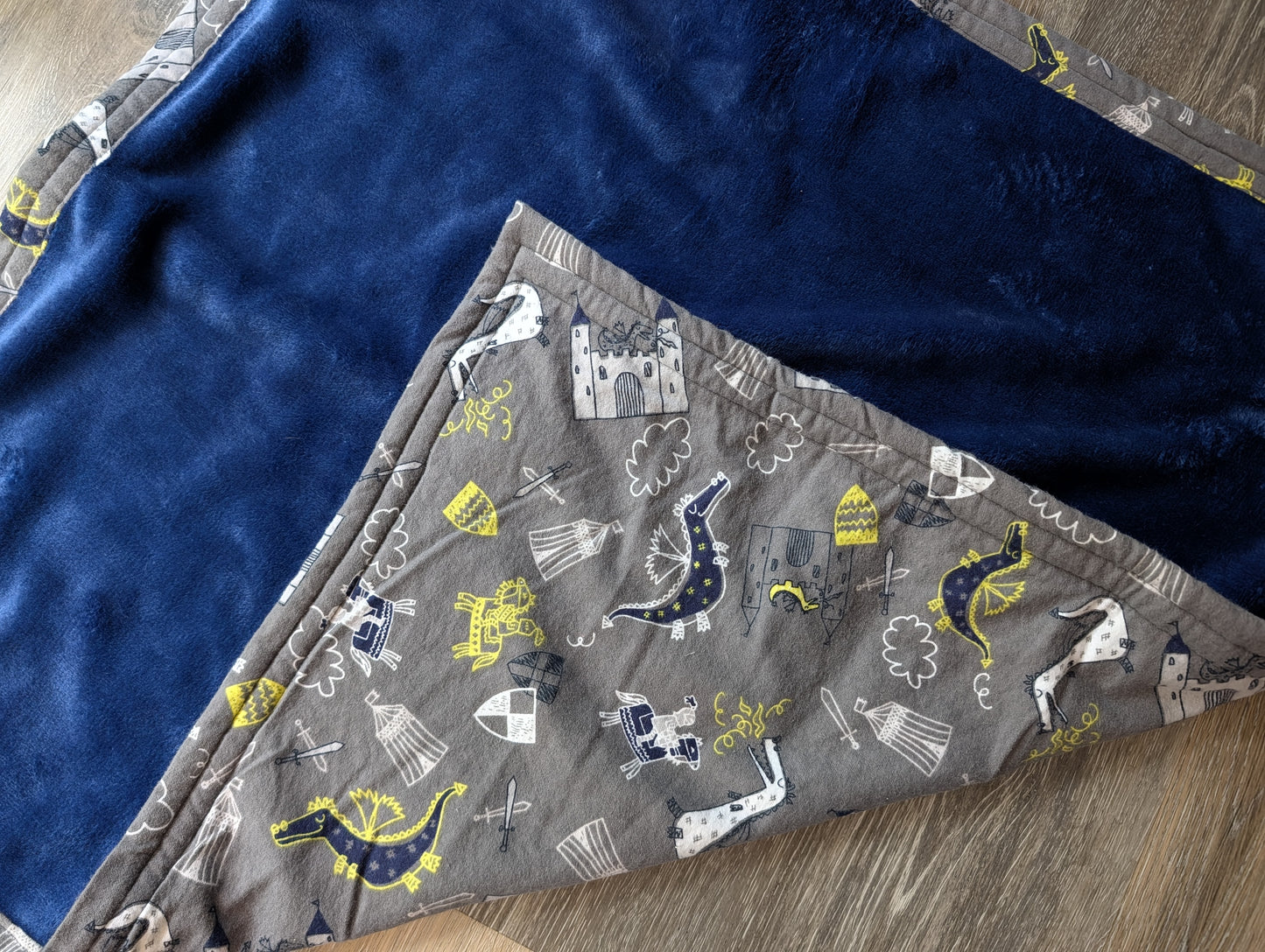 Luxe soft receiving blanket