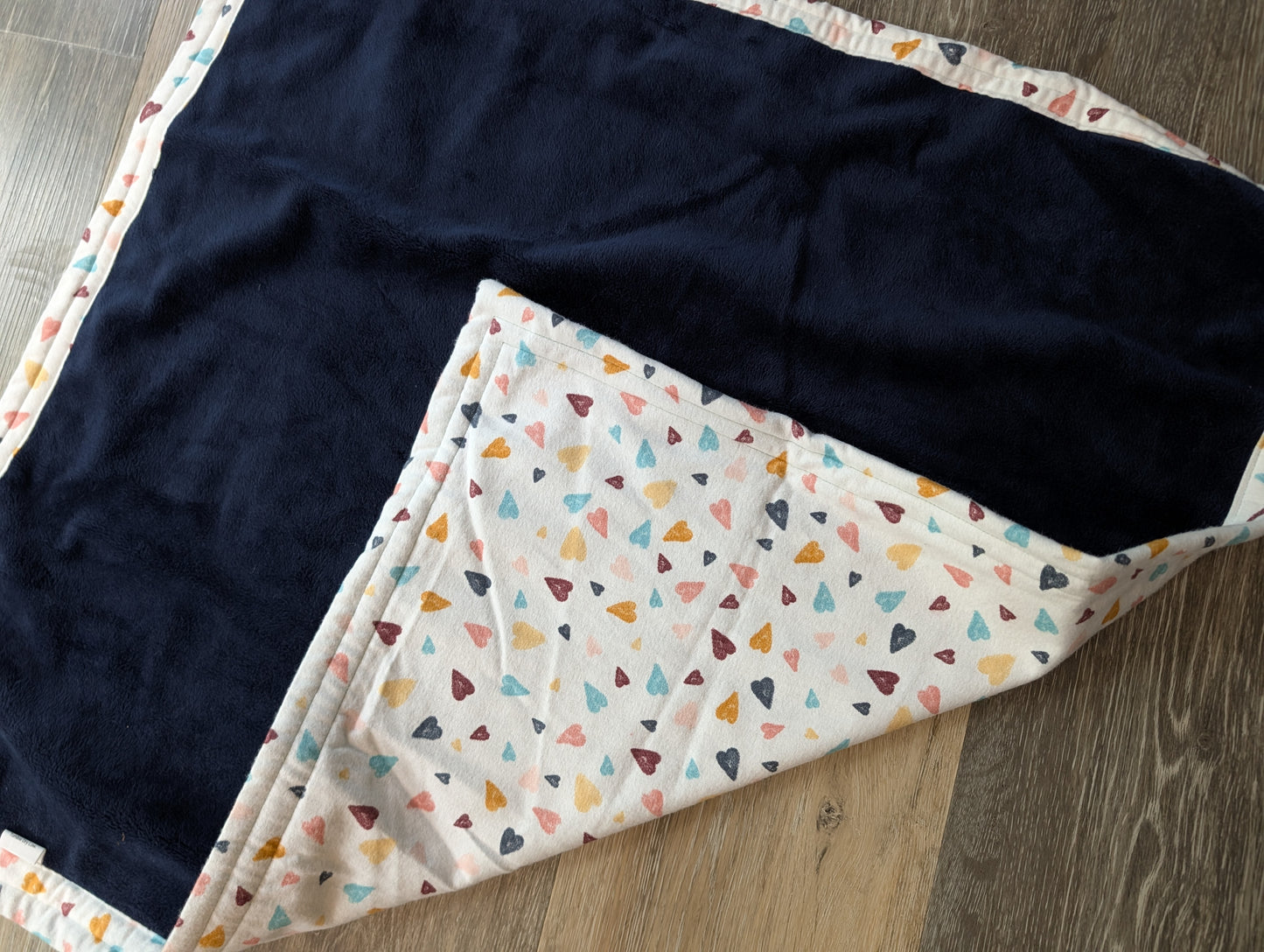 Luxe soft receiving blanket