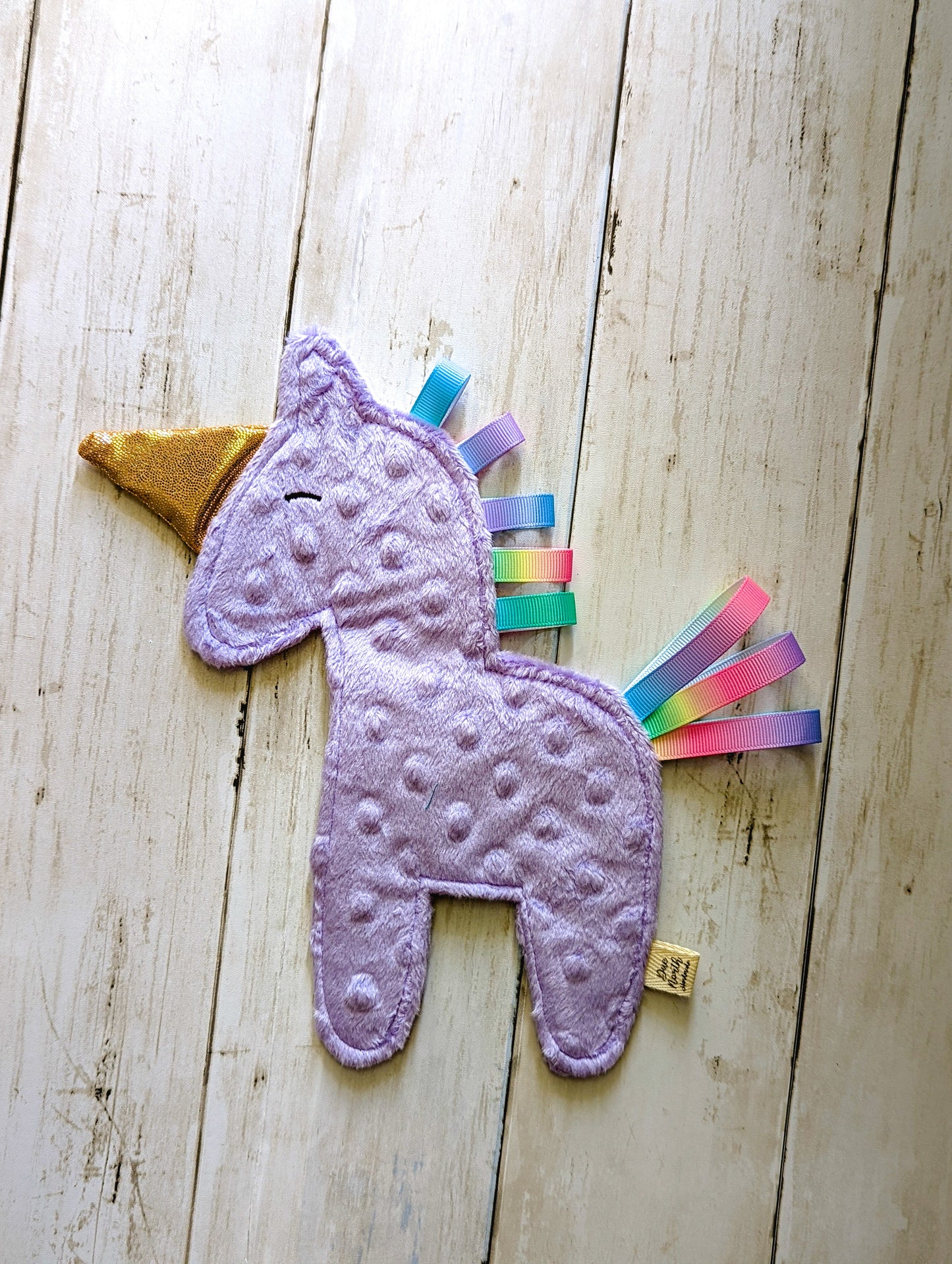 Sleepy Unicorn Toy Pattern - paper pattern