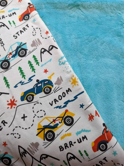 Luxe soft receiving blanket