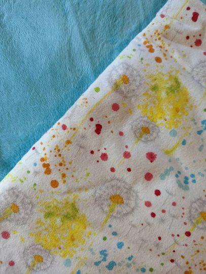 Luxe soft receiving blanket