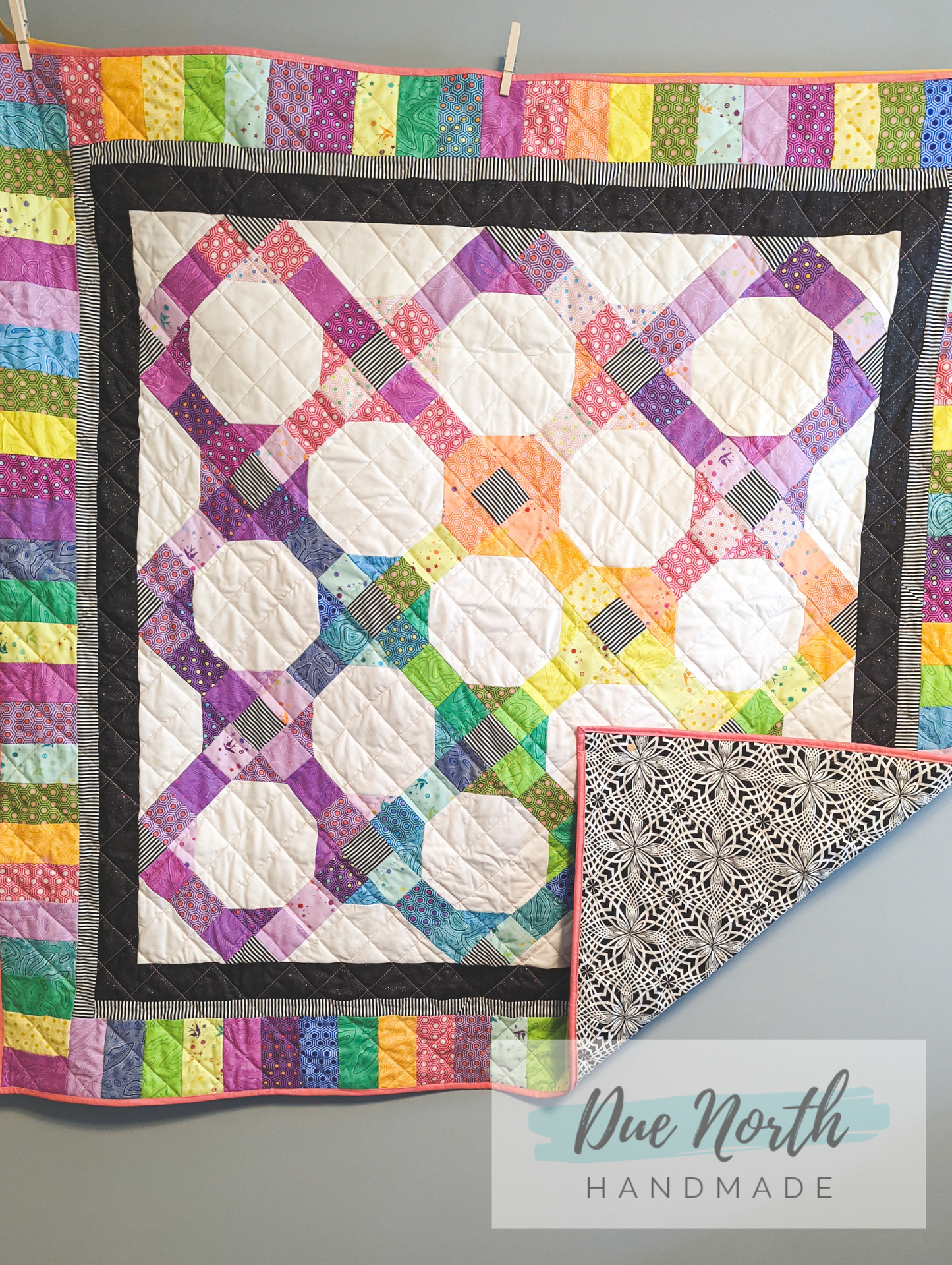 Rainbow Quilt for Snowball