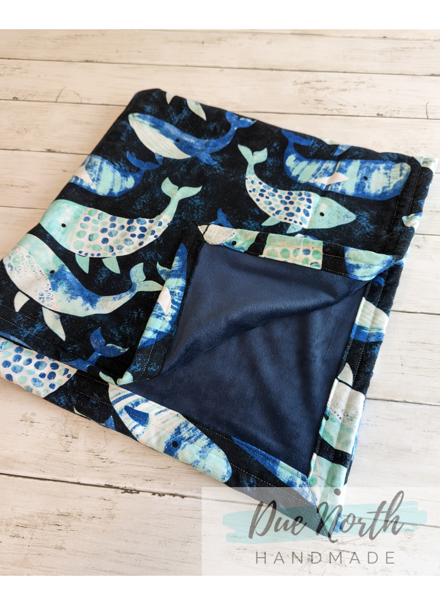 Luxe soft receiving blanket