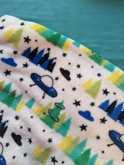 Luxe soft receiving blanket