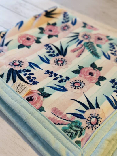 Luxe soft receiving blanket
